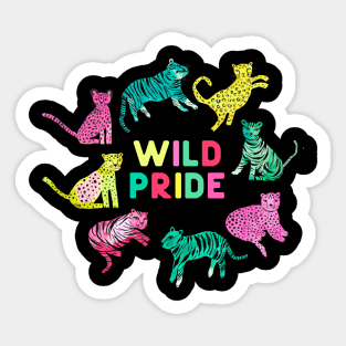 Wild Tigers Pride Sticker